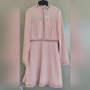 Bardot Cherie Latte Pink Dress (US 6/S)